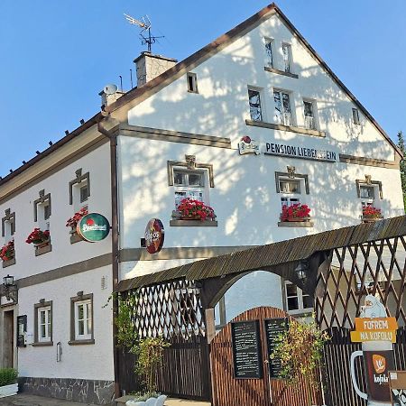 Restaurant & Pension Liebenstein Libá Eksteriør billede