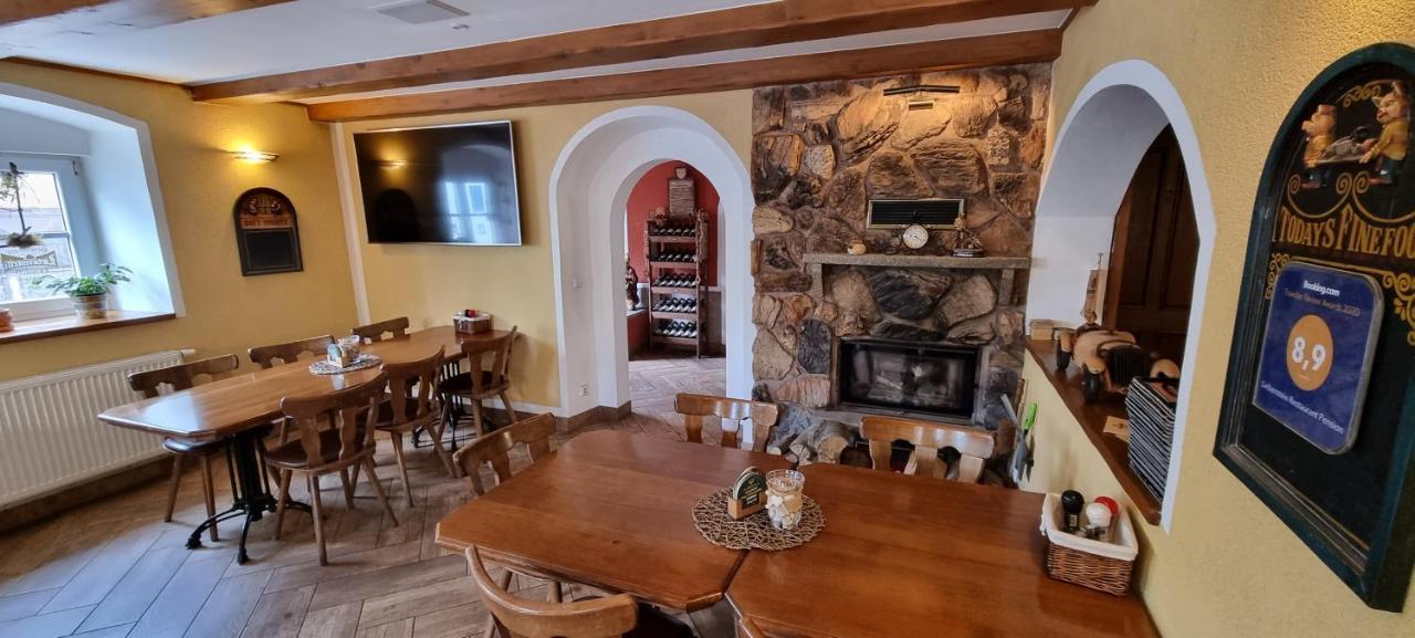 Restaurant & Pension Liebenstein Libá Eksteriør billede